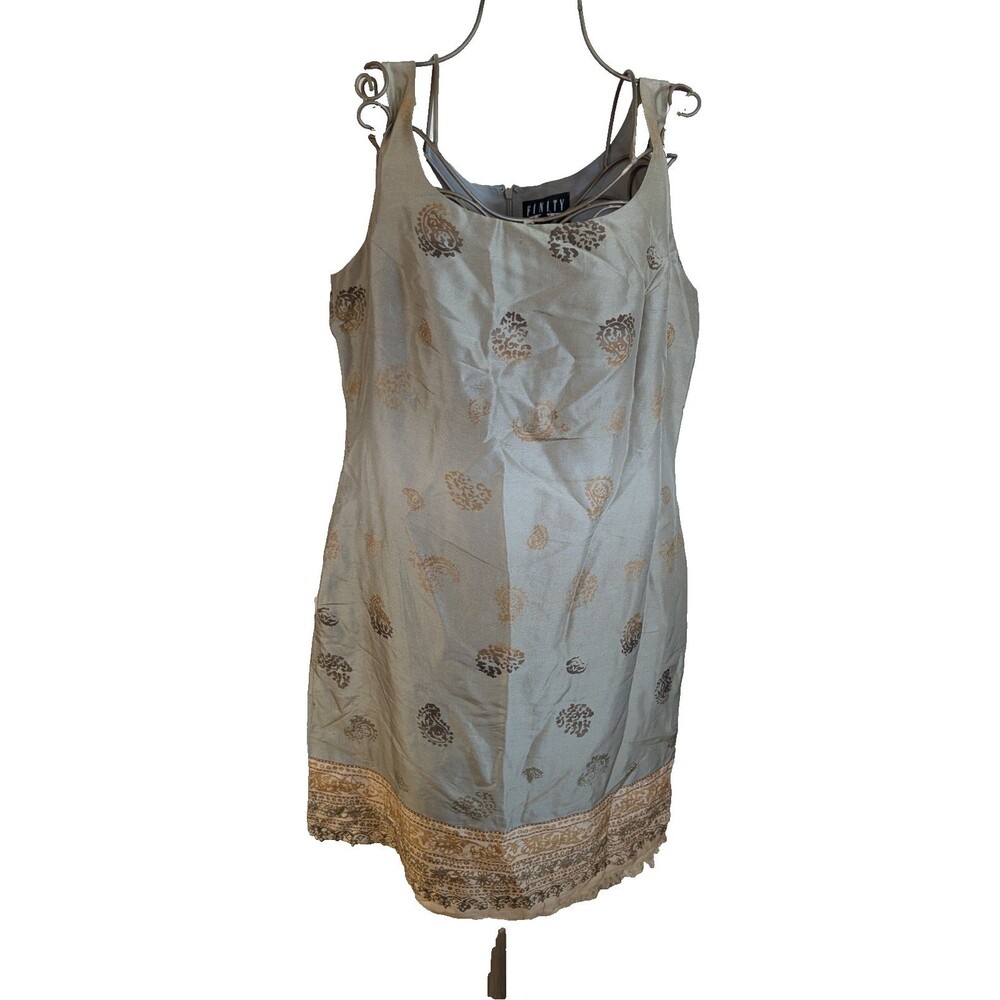 Finity 100% Silk Sleeveless Dress Size 8 NWT New With Tags